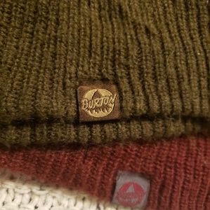 Set of 2 Burton Skully Caps